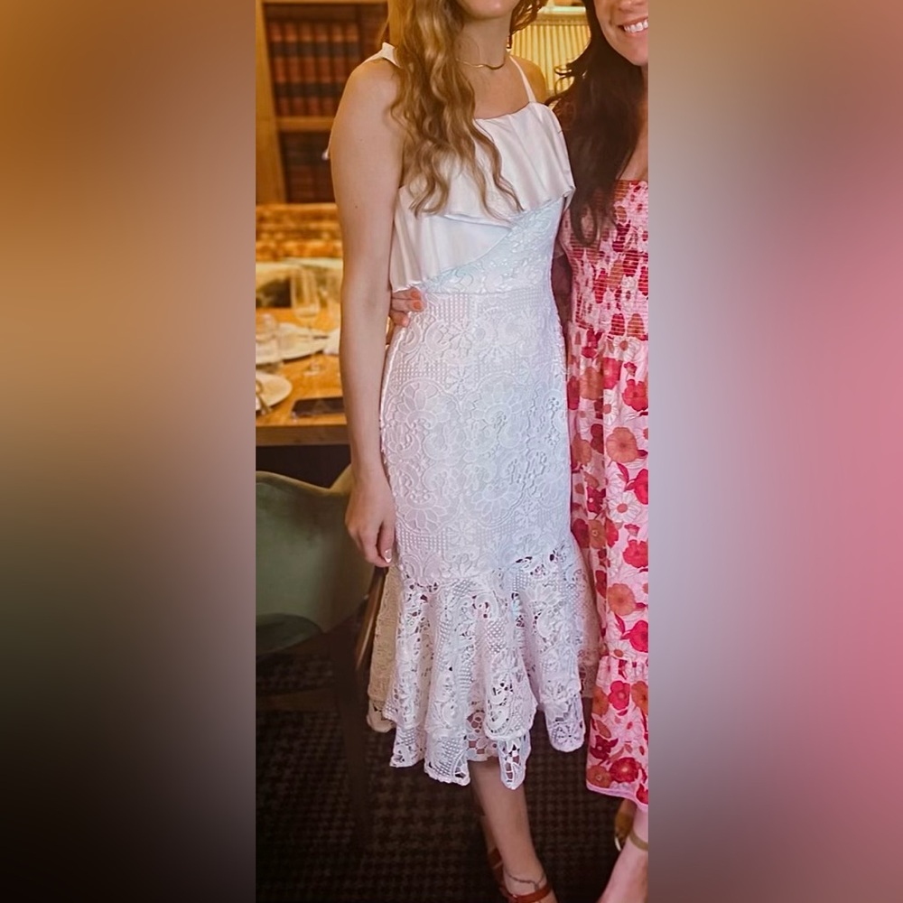 Jaus summer dress white